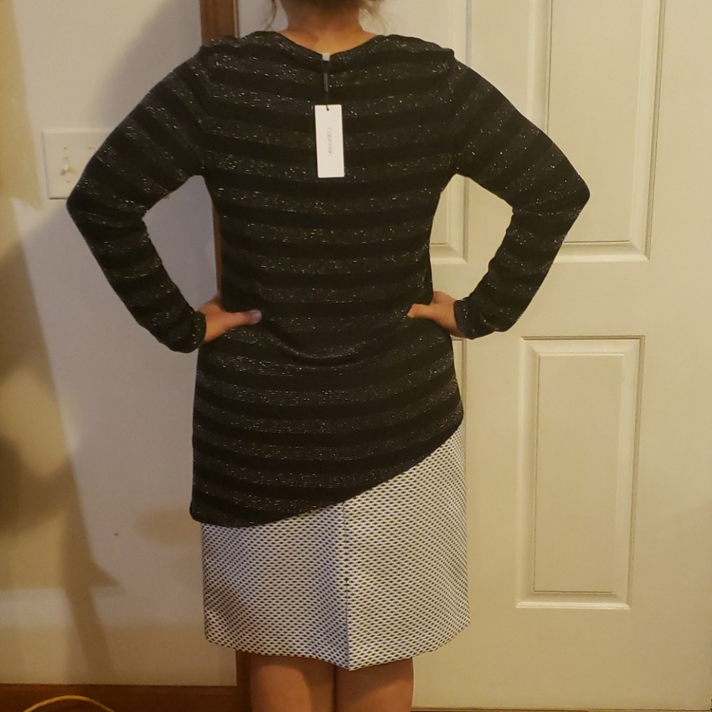 NWT Calvin Klein, long sleeve top, M - Picture 2 of 4